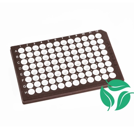 [GEN - AB BC-2384] Armadillo 384-Well PCR Plate, Clear Frame, Clear Wells, Barcode